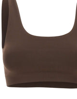 MC2 SAINT BARTH Top sportivo "Fify" BROWN Donna 