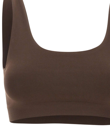 MC2 SAINT BARTH Top sportivo "Fify" BROWN Donna 