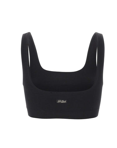 MC2 SAINT BARTH Top sportivo "Fify" BLACK Donna 
