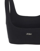 MC2 SAINT BARTH Top sportivo "Fify" BLACK Donna 