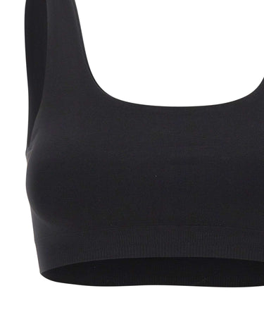 MC2 SAINT BARTH Top sportivo "Fify" BLACK Donna 