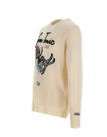 MC2 SAINT BARTH Maglia "Heron" WHITE Uomo 