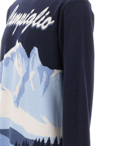 MC2 SAINT BARTH Maglia "Heron C" BLUE Uomo 