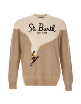 MC2 SAINT BARTH Maglia "Heron C" BEIGE Uomo 