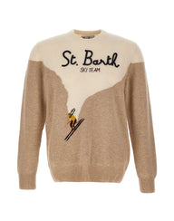 MC2 SAINT BARTH Maglia "Heron C" BEIGE Uomo 