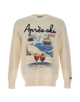MC2 SAINT BARTH Maglia "Heron Print" WHITE Uomo 