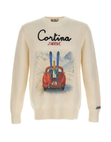MC2 SAINT BARTH Maglia "Heron Print" WHITE Uomo 