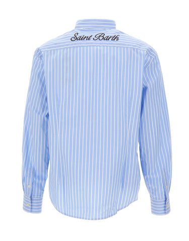 MC2 SAINT BARTH Camicia "Meredith" Light Blue Donna 