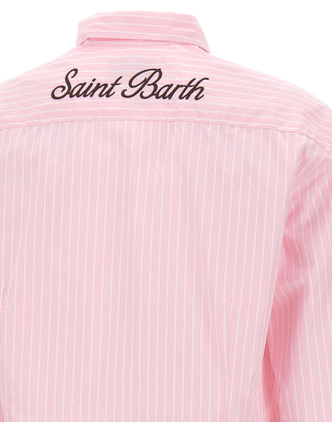 MC2 SAINT BARTH Camicia "Meredith" Pink Donna 