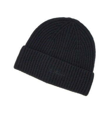 MC2 SAINT BARTH Cappello "Moss" BLACK Donna 