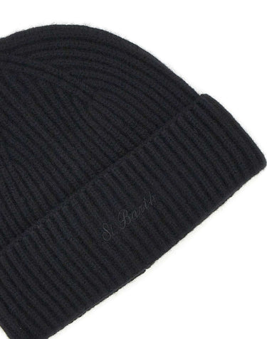 MC2 SAINT BARTH Cappello "Moss" BLACK Donna 