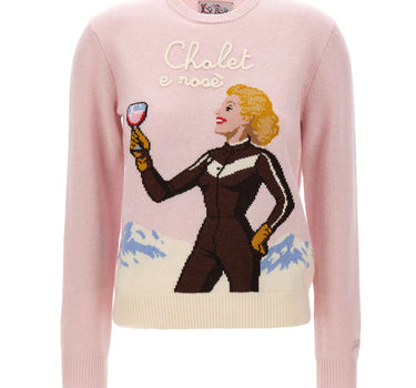 MC2 SAINT BARTH Maglia "New Queen" Pink Donna 