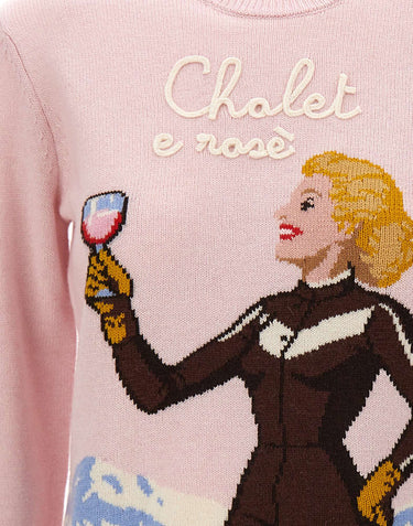 MC2 SAINT BARTH Maglia "New Queen" Pink Donna 