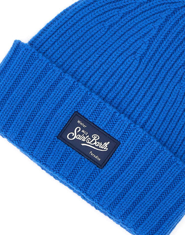 MC2 SAINT BARTH Berretto "Sheldon" BLUE Uomo 