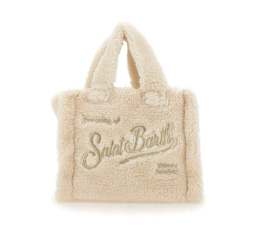MC2 SAINT BARTH Borsa a mano "Vanity Mini Teddy" WHITE Uomo 