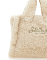 MC2 SAINT BARTH Borsa a mano "Vanity Mini Teddy" WHITE Uomo 