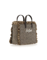 MC2 SAINT BARTH Borsa a mano "Vanity Mini Wool" BROWN Uomo 