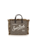 MC2 SAINT BARTH Borsa a mano "Vanity Mini Wool" BROWN Uomo 