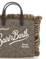 MC2 SAINT BARTH Borsa a mano "Vanity Mini Wool" BROWN Uomo 