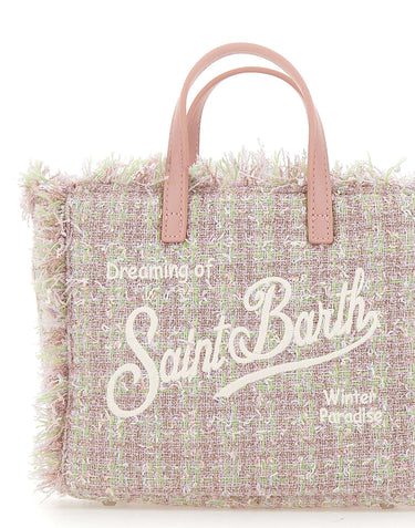 MC2 SAINT BARTH Borsa a mano "Vanity Mini" Pink Donna 