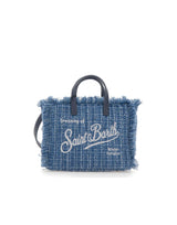 MC2 SAINT BARTH Borsa a mano "Vanity Mini" Light Blue Donna 