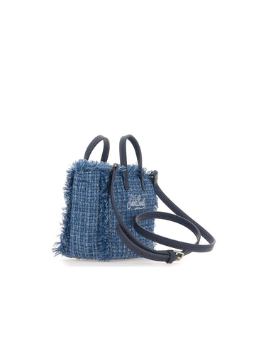 MC2 SAINT BARTH Borsa a mano "Vanity Mini" Light Blue Donna 