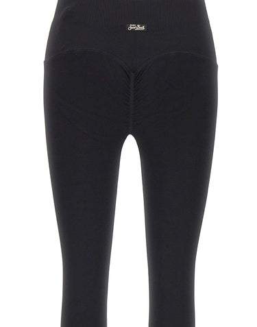 MC2 SAINT BARTH Leggings "Vega" BLACK Donna 