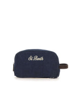 MC2 SAINT BARTH Beauty case "Westwood Denim" BLUE Uomo 