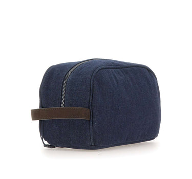 MC2 SAINT BARTH Beauty case "Westwood Denim" BLUE Uomo 