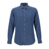 MICHAEL MICHAEL KORS Camicia in denim slim BLUE Uomo 