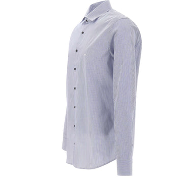 MICHAEL MICHAEL KORS Camicia in popeline di cotone a righe MULTICOLOR Uomo 
