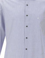 MICHAEL MICHAEL KORS Camicia in popeline di cotone a righe MULTICOLOR Uomo 