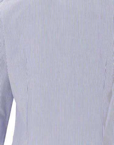 MICHAEL MICHAEL KORS Camicia in popeline di cotone a righe MULTICOLOR Uomo 
