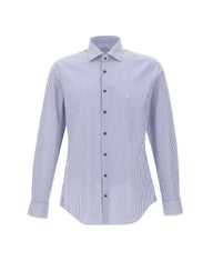 MICHAEL MICHAEL KORS Camicia in popeline di cotone a righe Bengal MULTICOLOR Uomo 