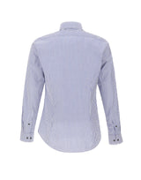 MICHAEL MICHAEL KORS Camicia in popeline di cotone a righe Bengal MULTICOLOR Uomo 
