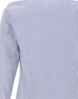 MICHAEL MICHAEL KORS Camicia in popeline di cotone a righe Bengal MULTICOLOR Uomo 