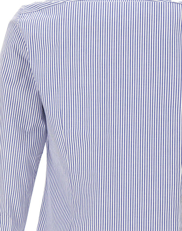 MICHAEL MICHAEL KORS Camicia in popeline di cotone a righe Bengal MULTICOLOR Uomo 