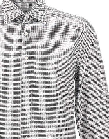 MICHAEL MICHAEL KORS Camicia slim fit a quadretti MULTICOLOR Uomo 