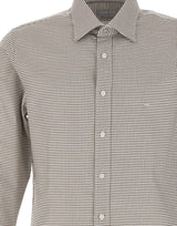 MICHAEL MICHAEL KORS Camicia slim fit a quadretti MULTICOLOR Uomo 