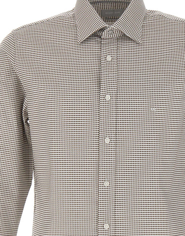 MICHAEL MICHAEL KORS Camicia slim fit a quadretti MULTICOLOR Uomo 