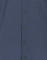 MICHAEL MICHAEL KORS Camicia slim fit con micro fantasia BLUE Uomo 