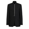 Giacca in flanella con zip S52BN0153 M36003900 MM6 MAISON MARGIELA 