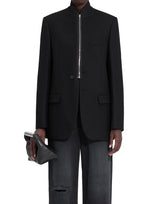 Giacca in flanella con zip S52BN0153 M36003900 MM6 MAISON MARGIELA 