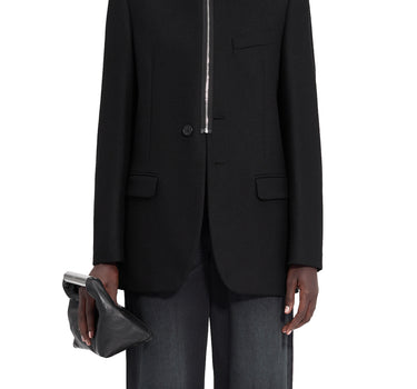 Giacca in flanella con zip S52BN0153 M36003900 MM6 MAISON MARGIELA 