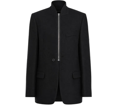 Giacca in flanella con zip S52BN0153 M36003900 MM6 MAISON MARGIELA 