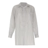 Camicia over in cotone con zip S52DT0066 M36012001F MM6 MAISON MARGIELA 