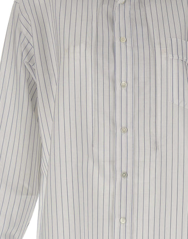 Camicia over in cotone con zip S52DT0066 M36012001F MM6 MAISON MARGIELA 