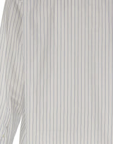 Camicia over in cotone con zip S52DT0066 M36012001F MM6 MAISON MARGIELA 