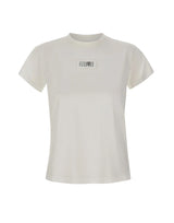 MM6 MAISON MARGIELA T-shirt in cotone "Numeric" WHITE Donna 