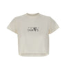 T-shirt crop con Numeric logo S52GC0369 M20258101 MM6 MAISON MARGIELA 